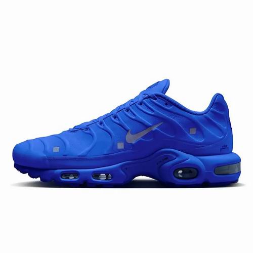 Cheap Nike Air Max Plus Top Leather Blue TN Men's Shoes-192 - Click Image to Close